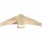 Ekena Millwork Bellingham Rough Sawn Timber Gable Bracket, Douglas Fir, 36"W x 12"H x 4"D x 6"F, 8/12 Pitch GBW036X12X0406BEL00RDF - alternate 2